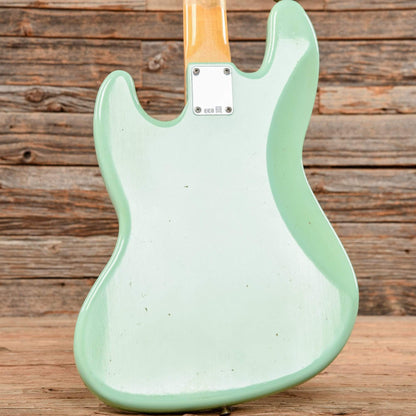 Fender Custom Shop 1962 Jazz Bass Journeyman Relic Aged Surf Green 2017 Bass Guitars / 4-String