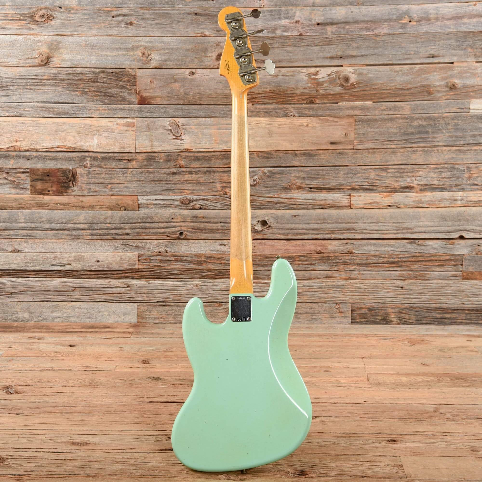 Fender Custom Shop 1962 Jazz Bass Journeyman Relic Aged Surf Green 2017 Bass Guitars / 4-String