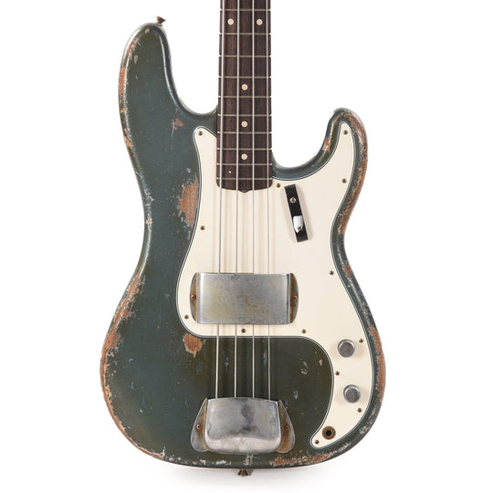 Fender Custom Shop 1962 Precision Bass Heavy Relic Heavy Aged Nicotine Lake Placid Blue Master Built by Vincent Van Trigt Bass Guitars / 4-String
