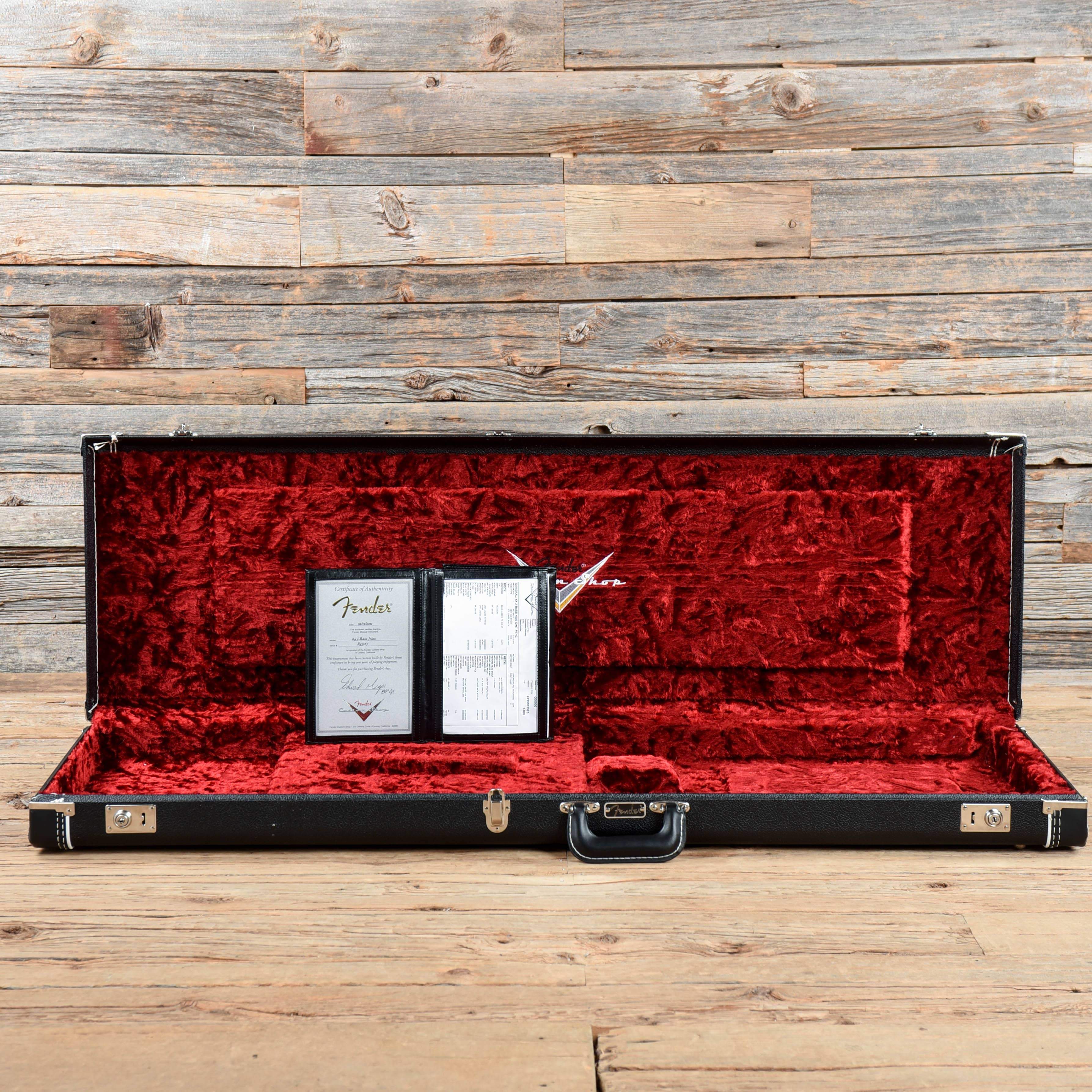 Fender Custom Shop 1964 Jazz Bass Relic Olympic White 2011 Bass Guitars / 4-String