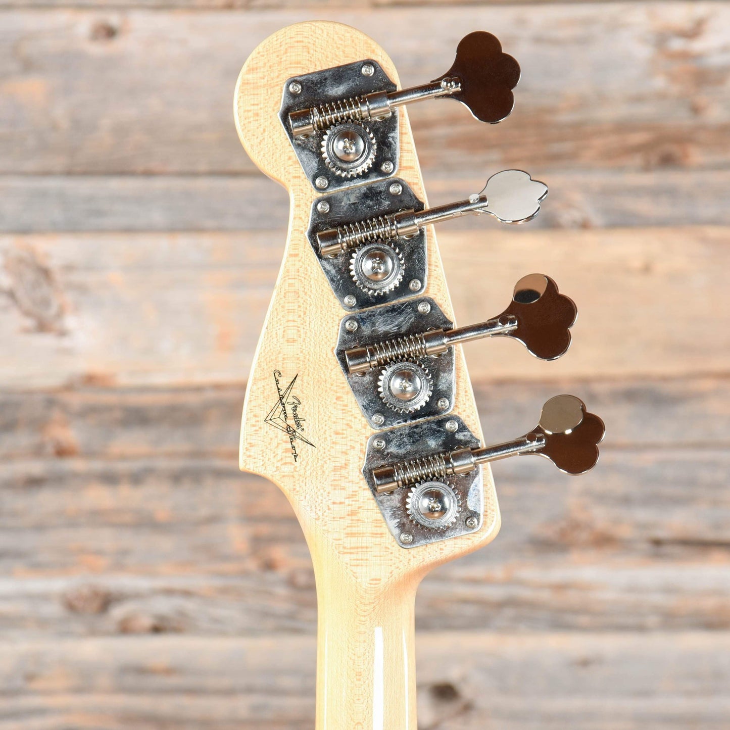 Fender Custom Shop 1964 Jazz Bass Relic Olympic White 2011 Bass Guitars / 4-String