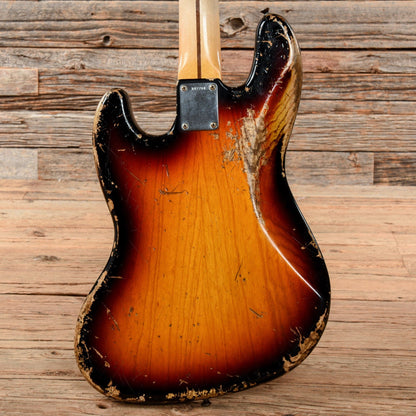 Fender Custom Shop 1964 Jazz Bass Relic Sunburst 2009 Bass Guitars / 4-String