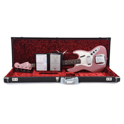 Fender Custom Shop 1965 Jazz Bass "CME Spec" NOS Faded Aged Burgundy Mist Metallic Bass Guitars / 4-String