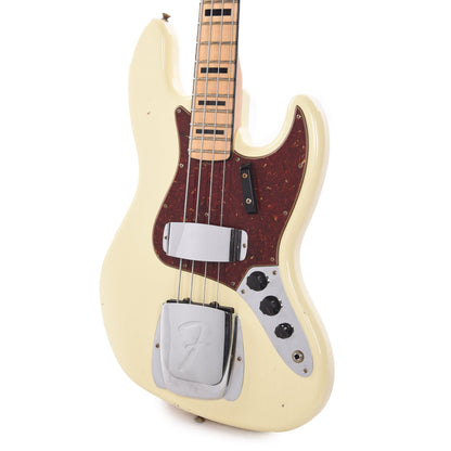 Fender Custom Shop 1968 Jazz Bass Journeyman Relic Vintage White Bass Guitars / 4-String