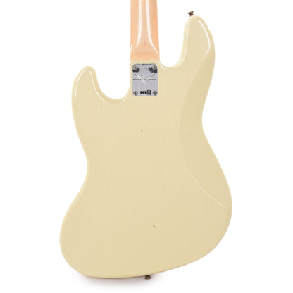 Fender Custom Shop 1968 Jazz Bass Journeyman Relic Vintage White Bass Guitars / 4-String