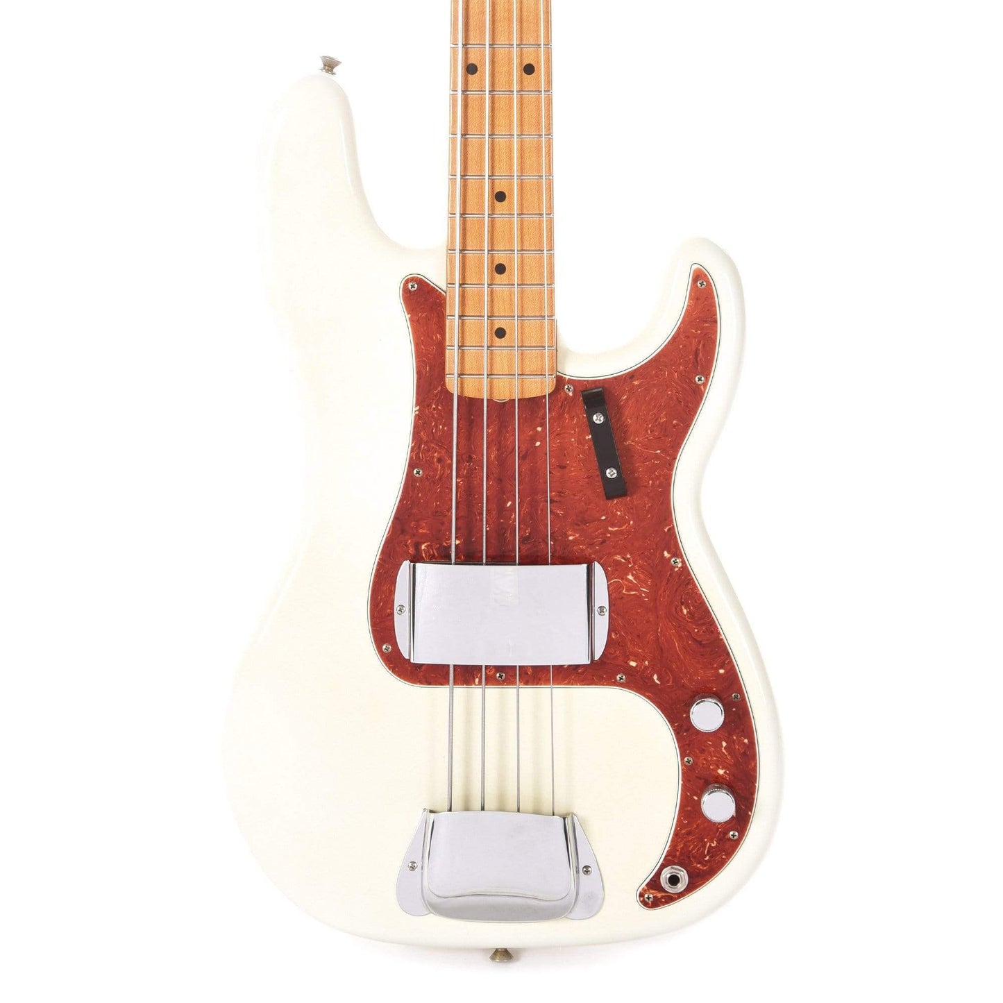 Fender Custom Shop 1969 Precision Bass Closet Classic Olympic White Master Built by Carlos Lopez Bass Guitars / 4-String