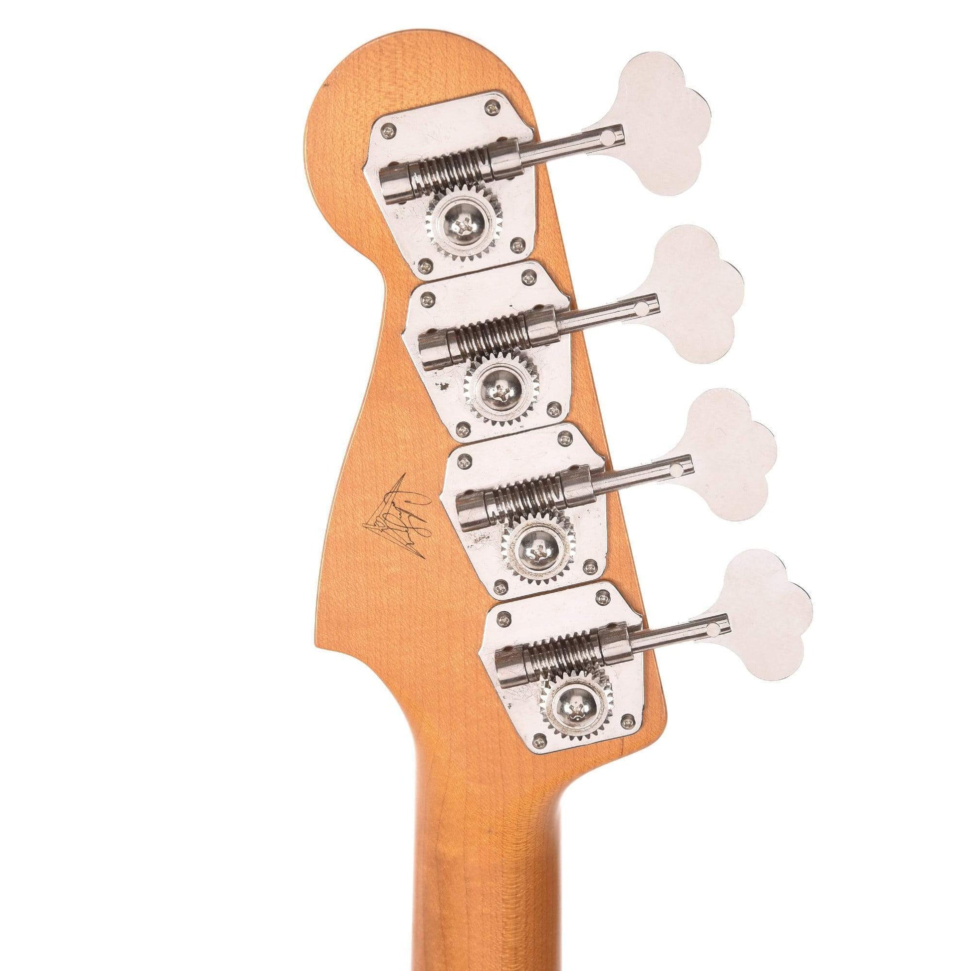 Fender Custom Shop 1969 Precision Bass Closet Classic Olympic White Master Built by Carlos Lopez Bass Guitars / 4-String