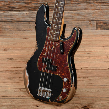Fender Custom Shop '60 Precision Bass Relic Black 2020 Bass Guitars / 4-String