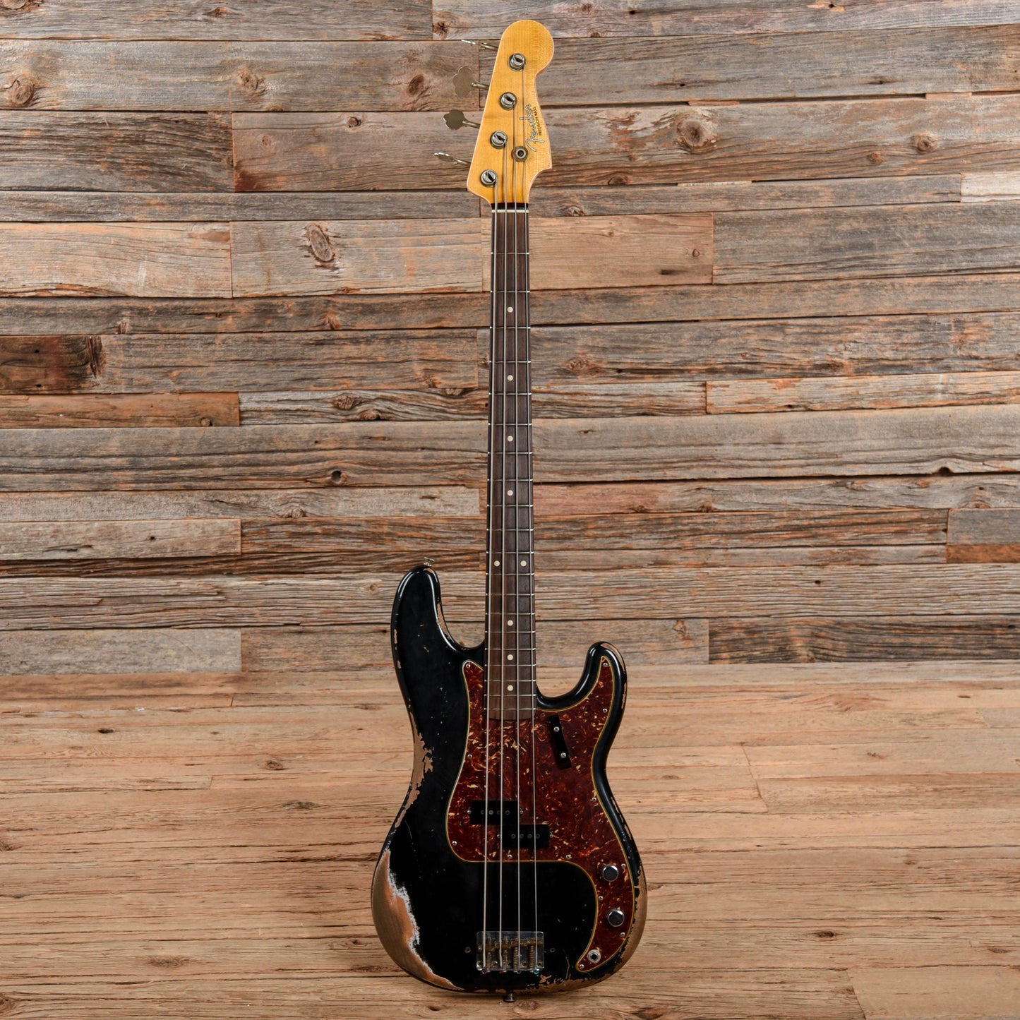 Fender Custom Shop '60 Precision Bass Relic Black 2020 Bass Guitars / 4-String