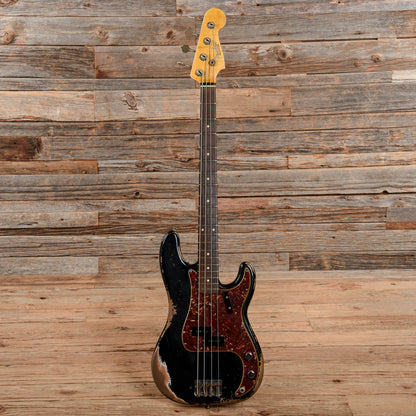 Fender Custom Shop '60 Precision Bass Relic Black 2020 Bass Guitars / 4-String