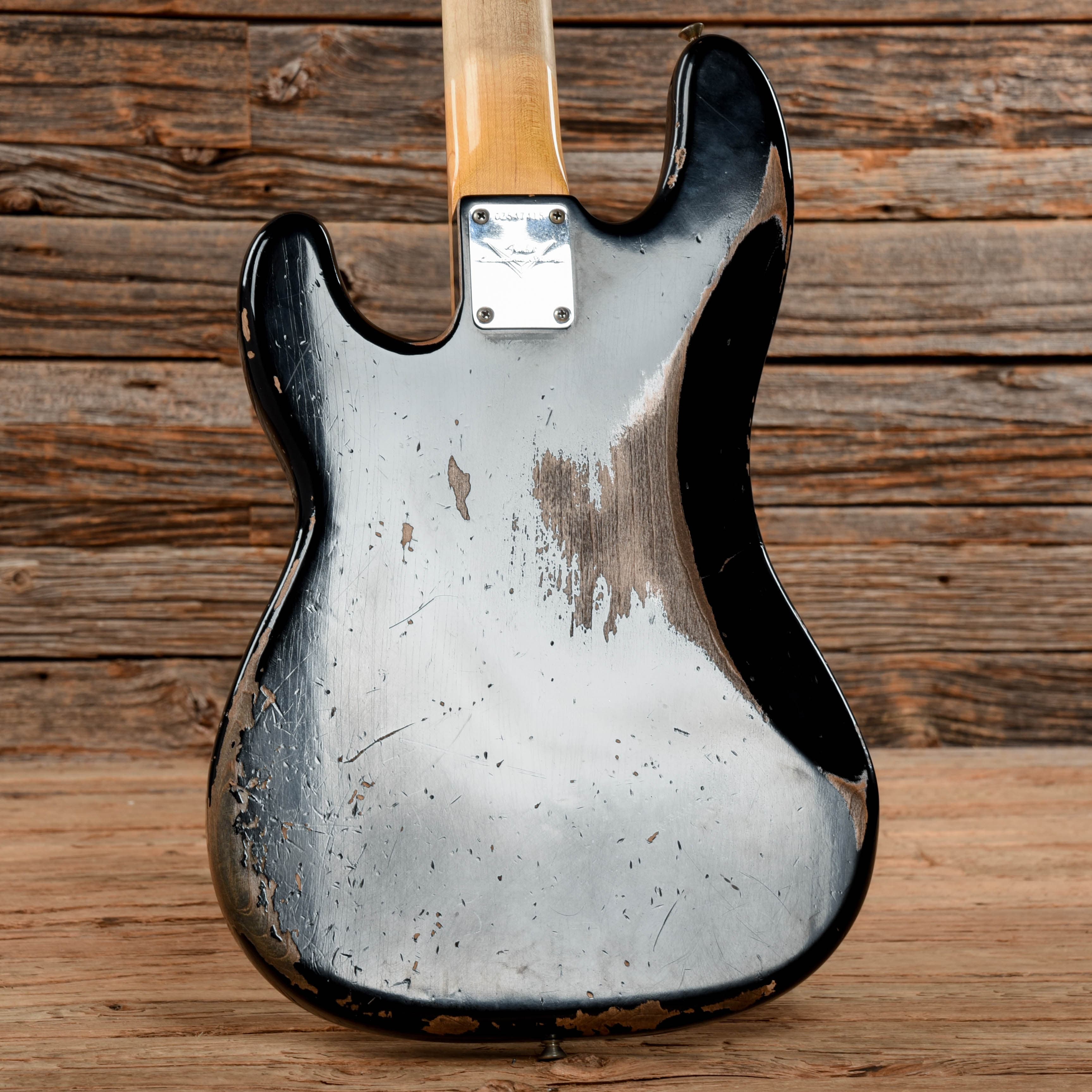 Fender Custom Shop '60 Precision Bass Relic Black 2020 Bass Guitars / 4-String