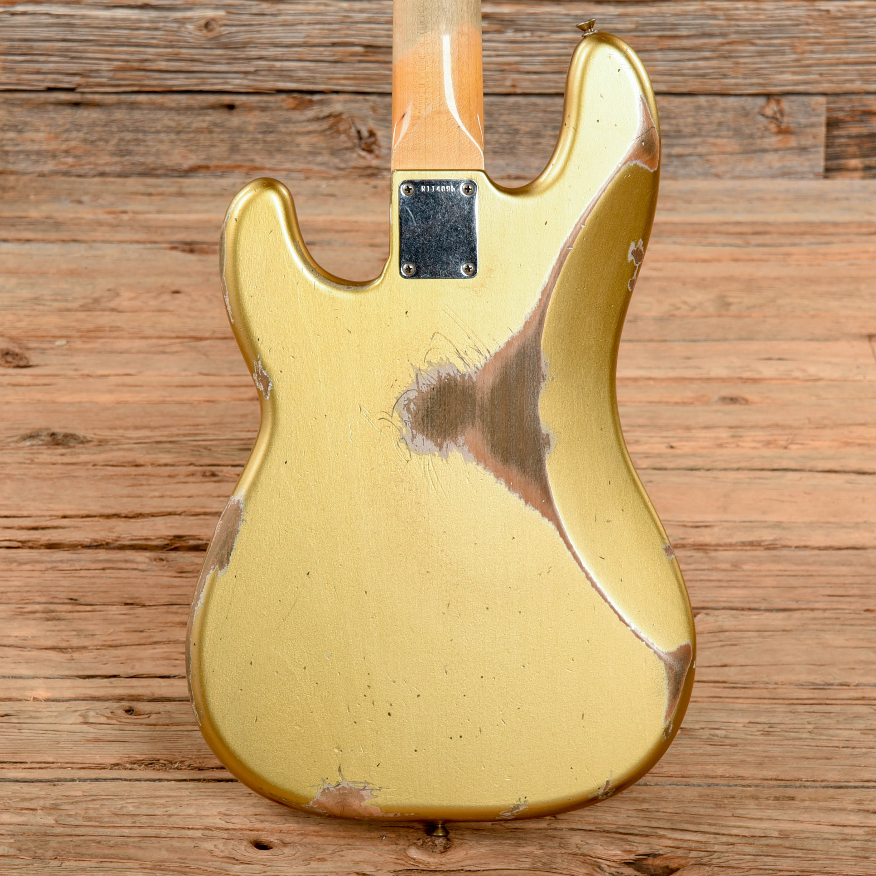 Fender Custom Shop '63 Precision Bass Relic Shoreline Gold 2021 Bass Guitars / 4-String