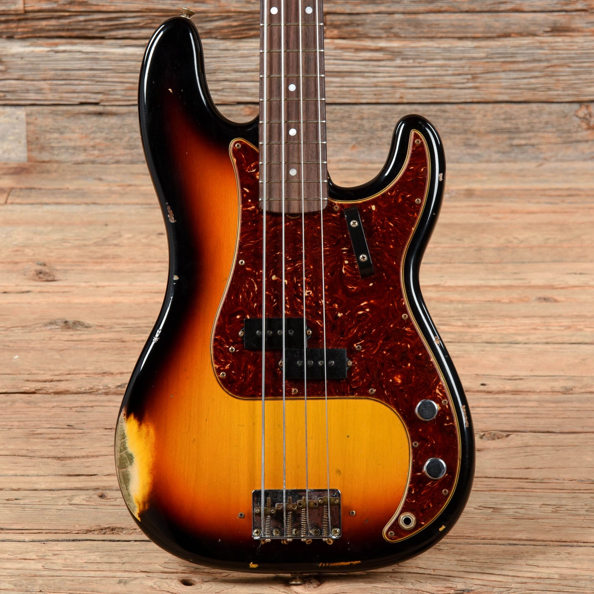Fender Custom Shop '64 Precision Bass Sunburst 2021 Bass Guitars / 4-String