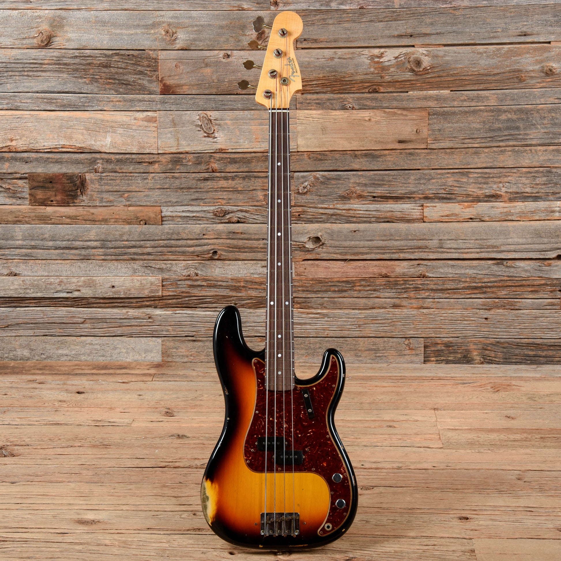 Fender Custom Shop '64 Precision Bass Sunburst 2021 Bass Guitars / 4-String