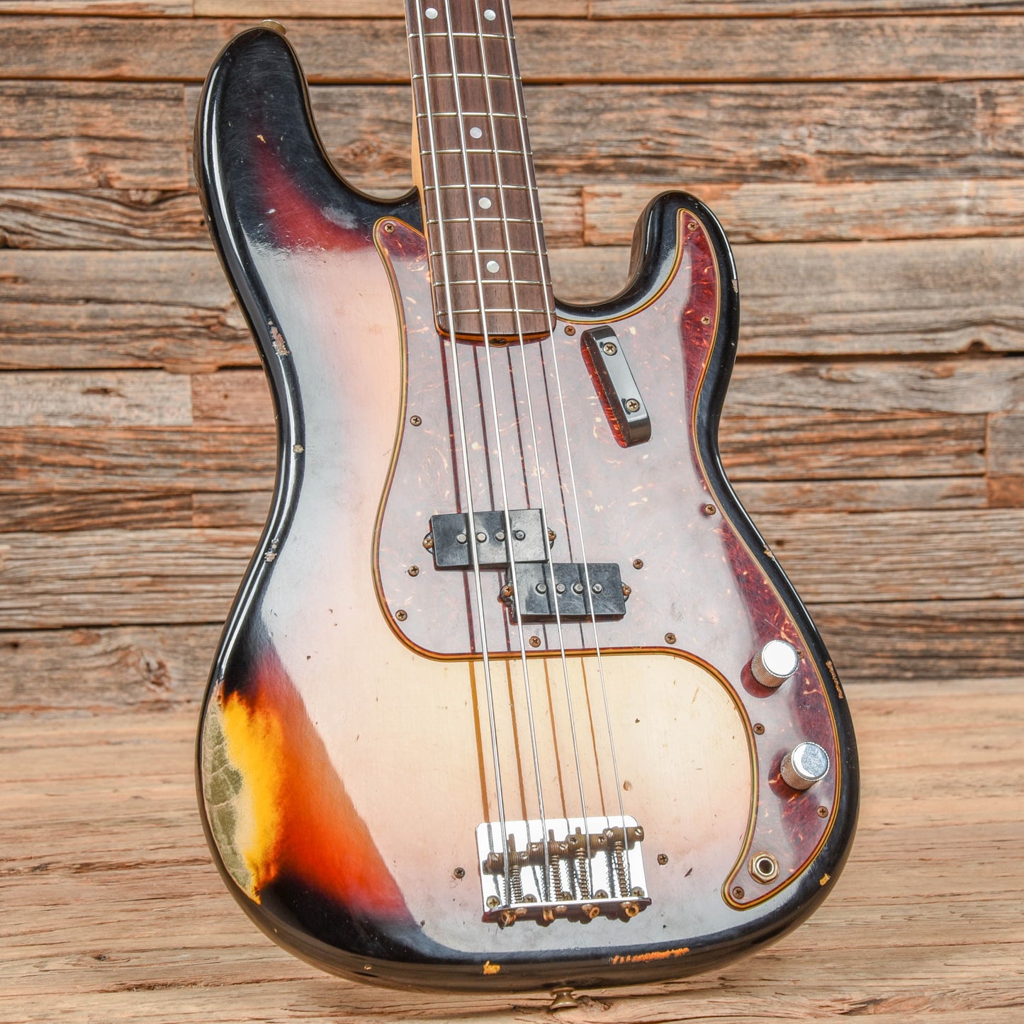 Fender Custom Shop '64 Precision Bass Sunburst 2021 Bass Guitars / 4-String
