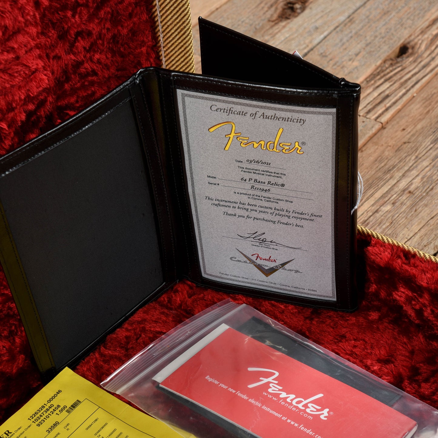 Fender Custom Shop '64 Precision Bass Sunburst 2021 Bass Guitars / 4-String