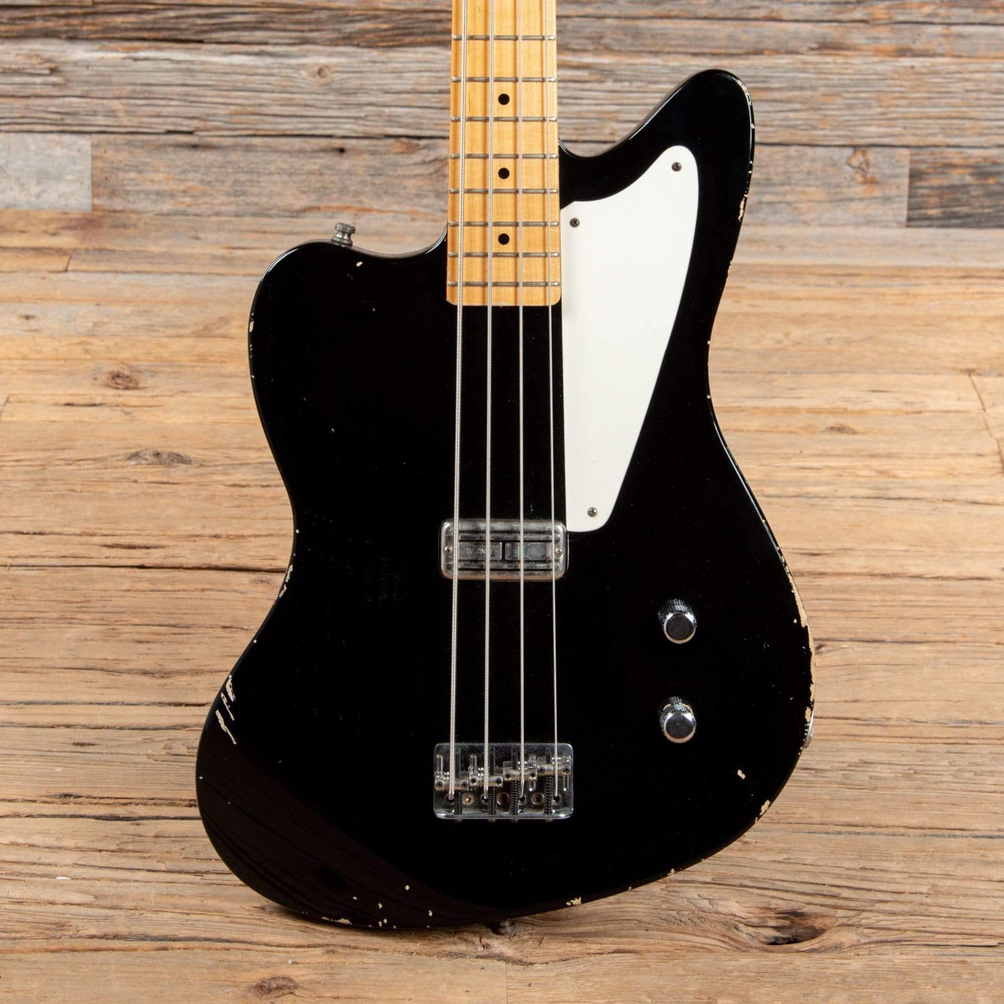 Fender Custom Shop La Cabronita Boracho Relic Black 2012 Bass Guitars / 4-String