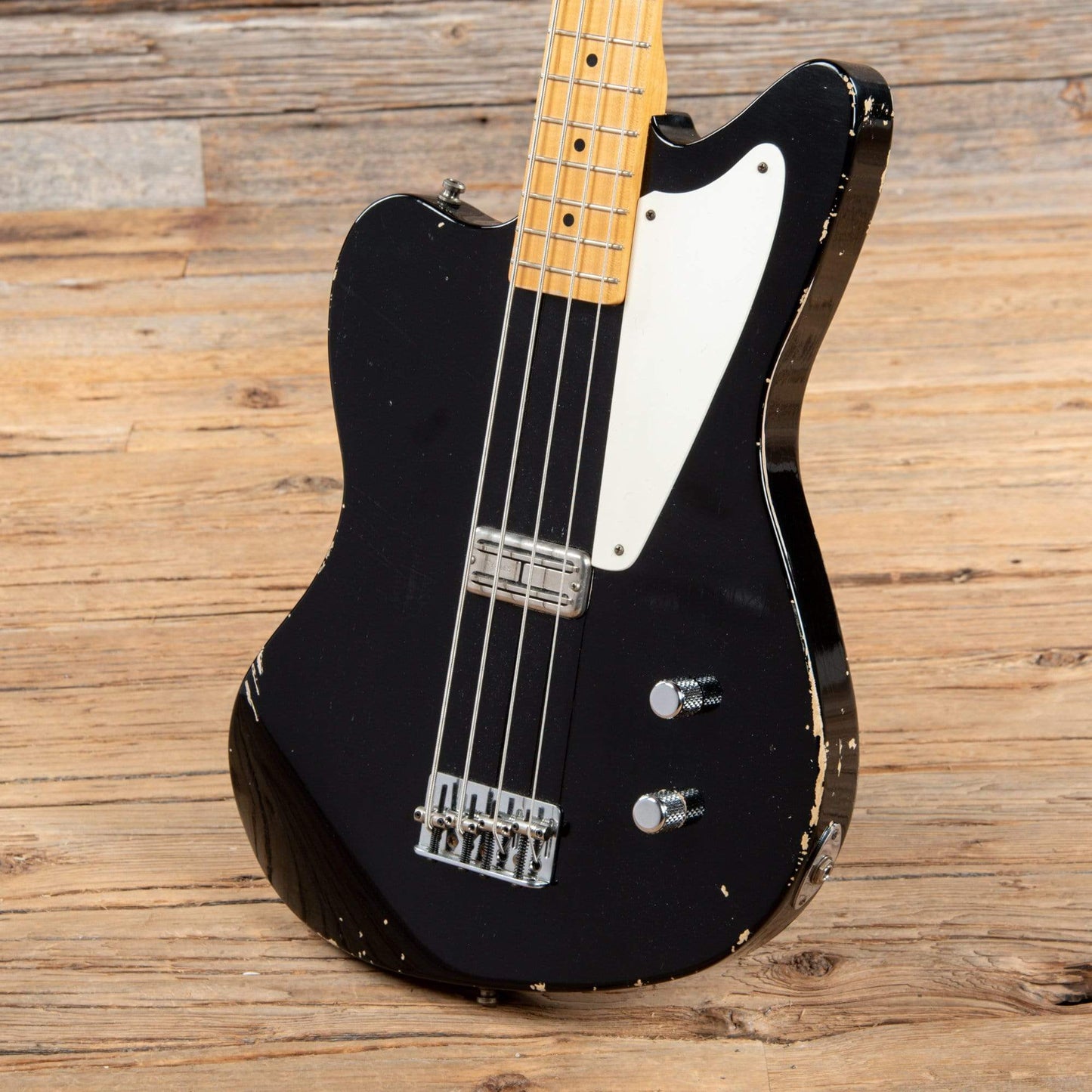 Fender Custom Shop La Cabronita Boracho Relic Black 2012 Bass Guitars / 4-String