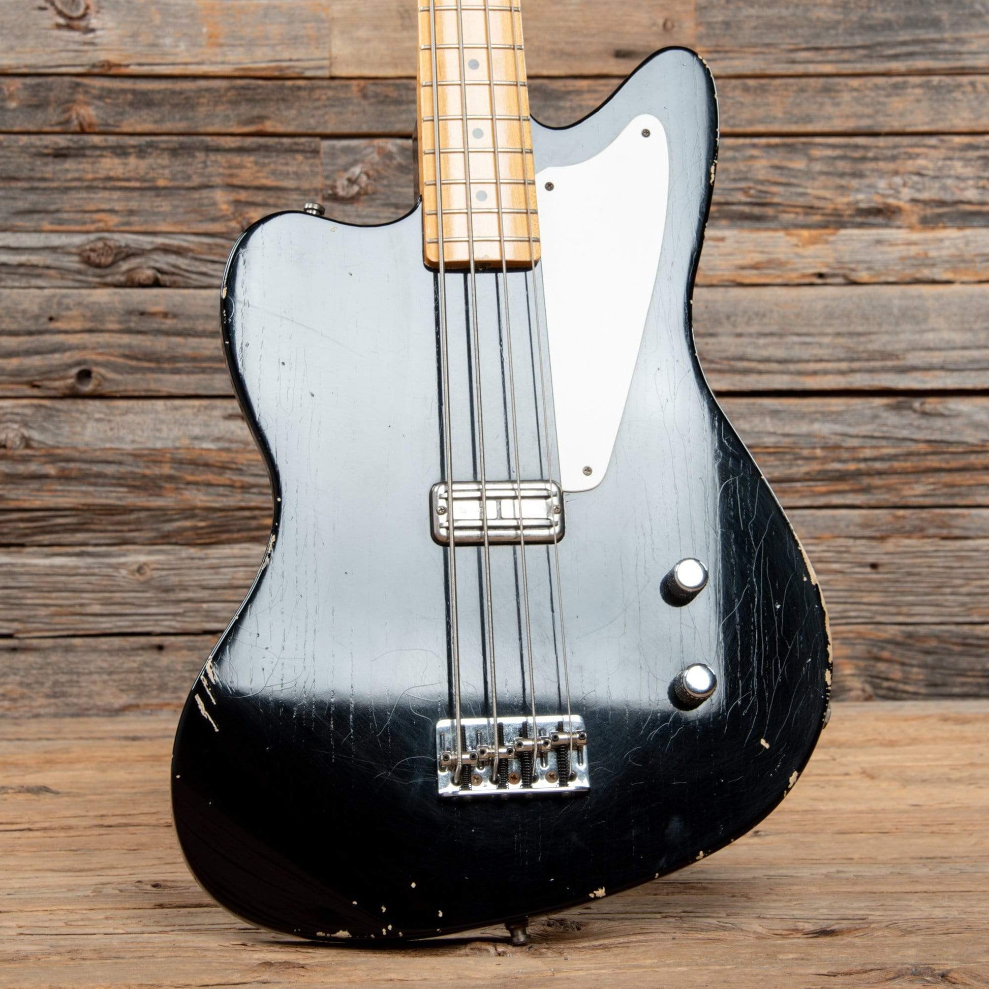 Fender Custom Shop La Cabronita Boracho Relic Black 2012 Bass Guitars / 4-String