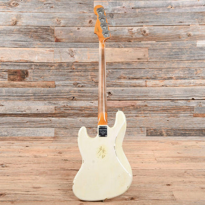 Fender Custom Shop Limited 1960 Jazz Bass Relice w/Roasted Maple Neck Olympic White 2017 Bass Guitars / 4-String
