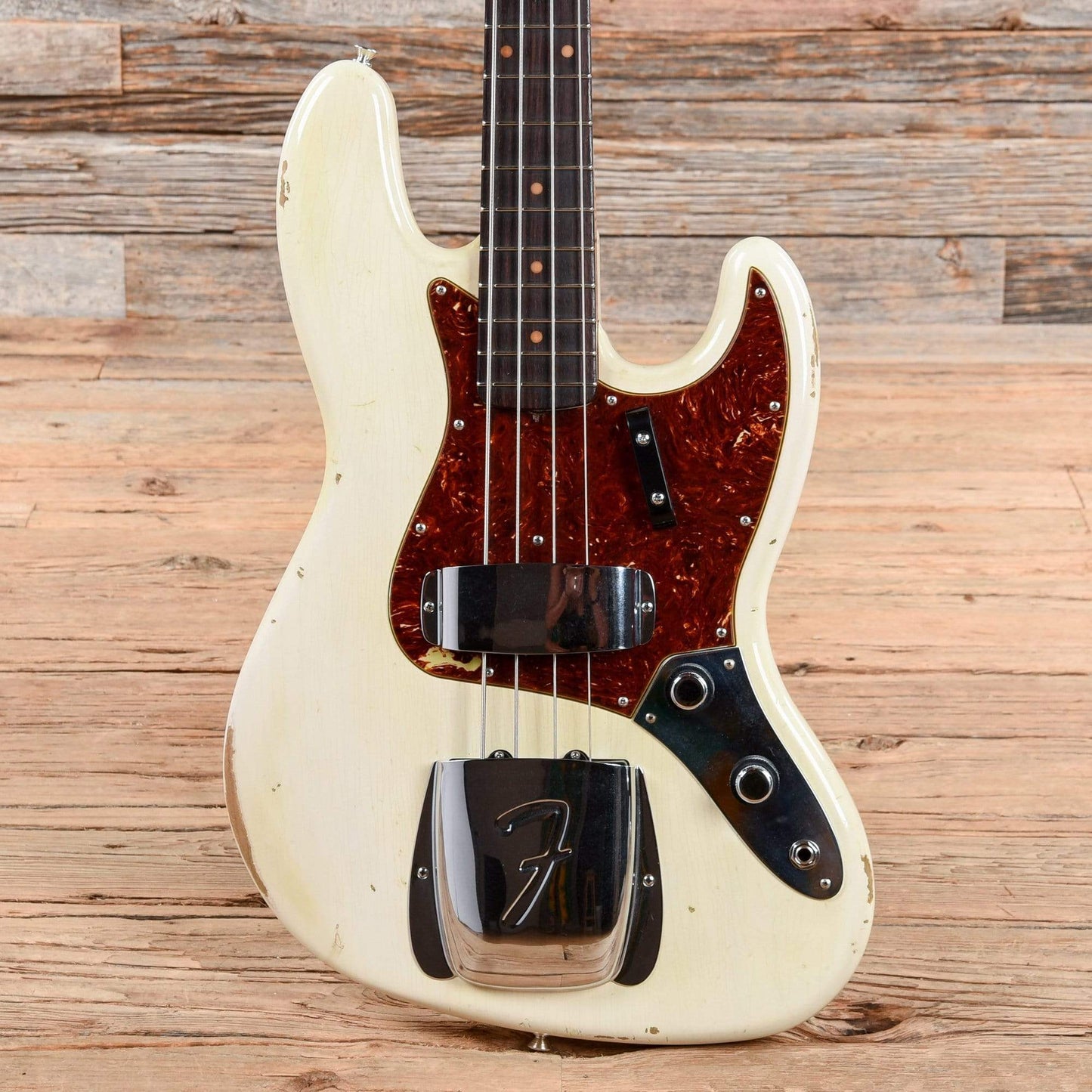Fender Custom Shop Limited 1960 Jazz Bass Relice w/Roasted Maple Neck Olympic White 2017 Bass Guitars / 4-String