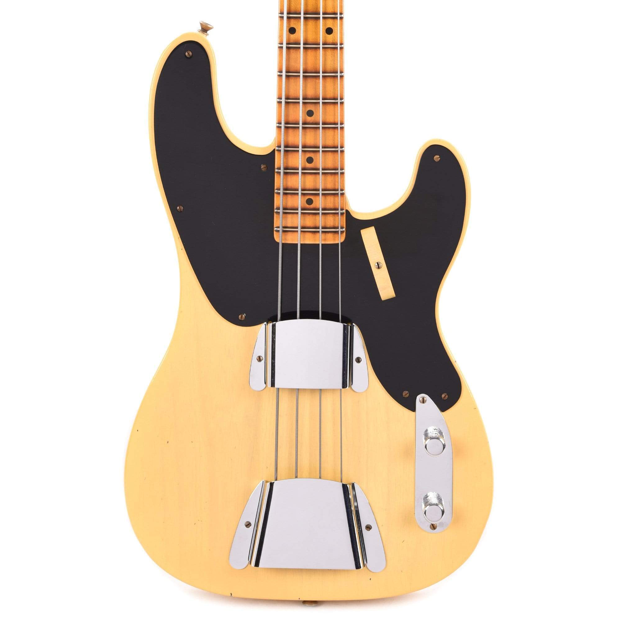 Fender Custom Shop Limited Edition 1951 Precision Bass Journeyman Nocaster Blonde Bass Guitars / 4-String