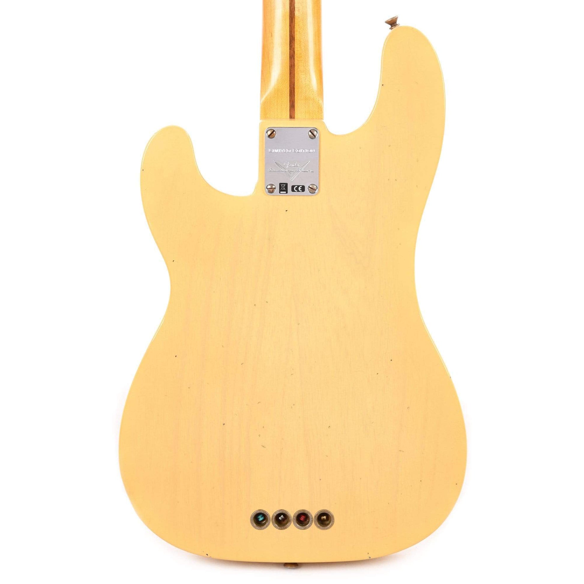 Fender Custom Shop Limited Edition 1951 Precision Bass Journeyman Nocaster Blonde Bass Guitars / 4-String