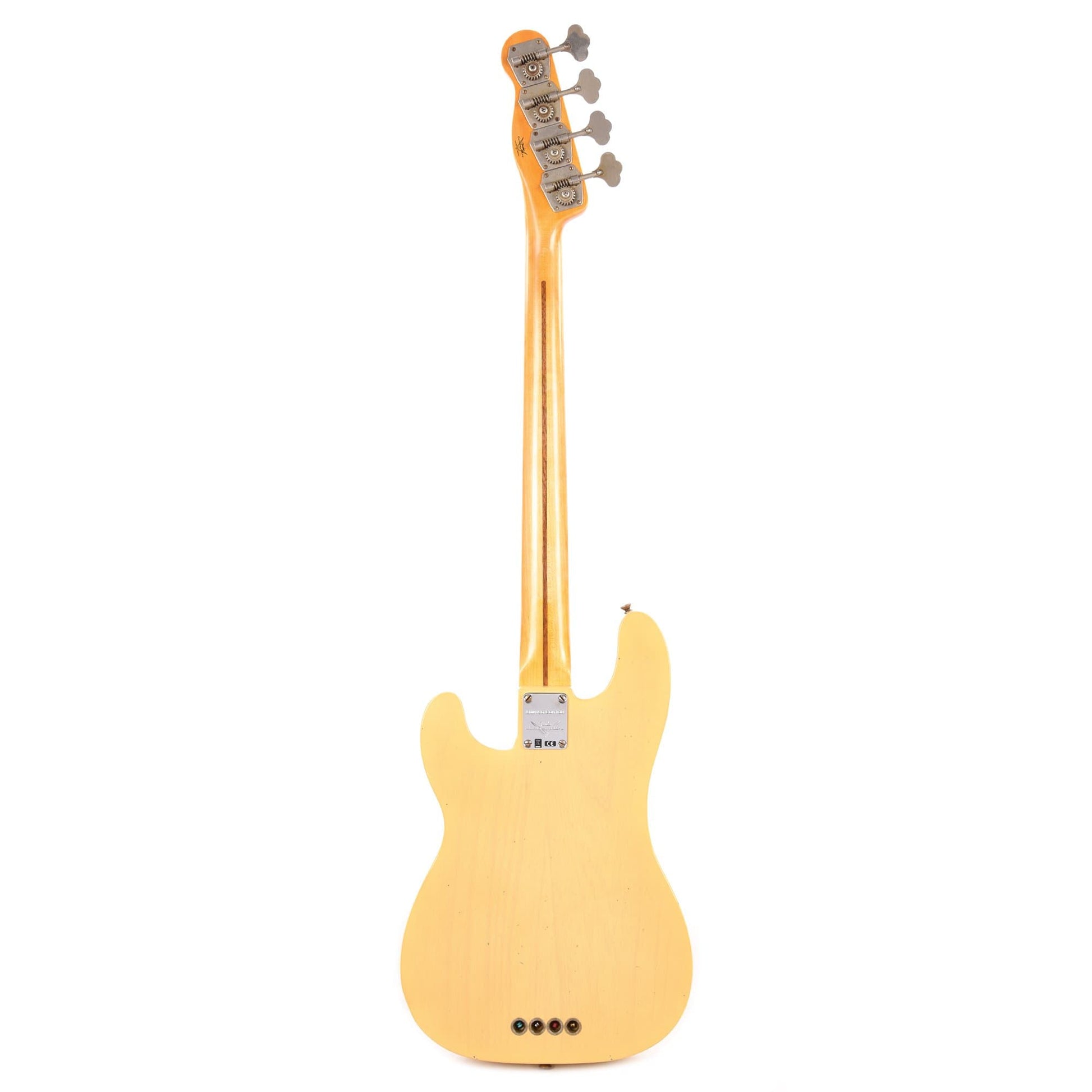 Fender Custom Shop Limited Edition 1951 Precision Bass Journeyman Nocaster Blonde Bass Guitars / 4-String