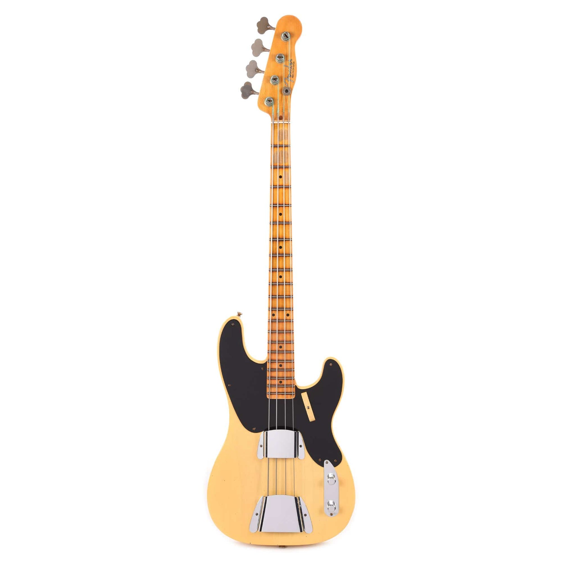 Fender Custom Shop Limited Edition 1951 Precision Bass Journeyman Nocaster Blonde Bass Guitars / 4-String