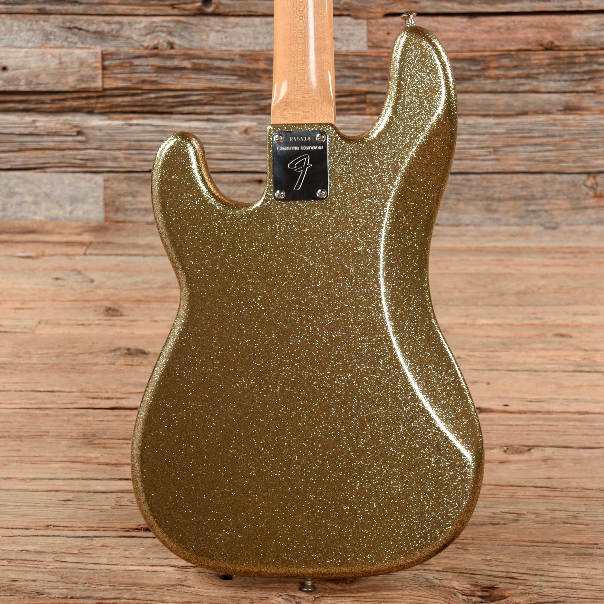 Fender Custom Shop Limited Edition Adam Clayton Precision Bass Gold Sparkle 2011 Bass Guitars / 4-String