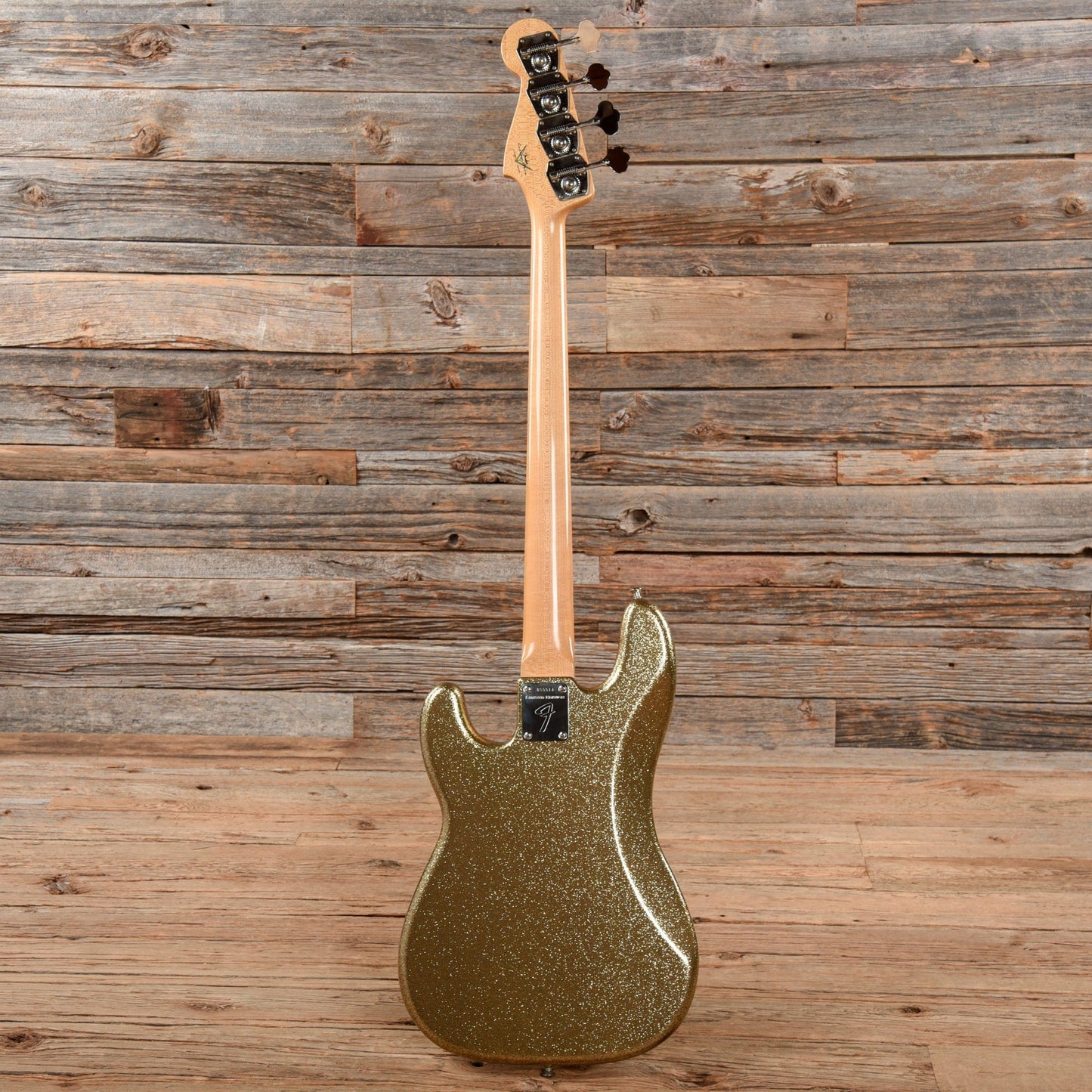 Fender Custom Shop Limited Edition Adam Clayton Precision Bass Gold Sparkle 2011 Bass Guitars / 4-String