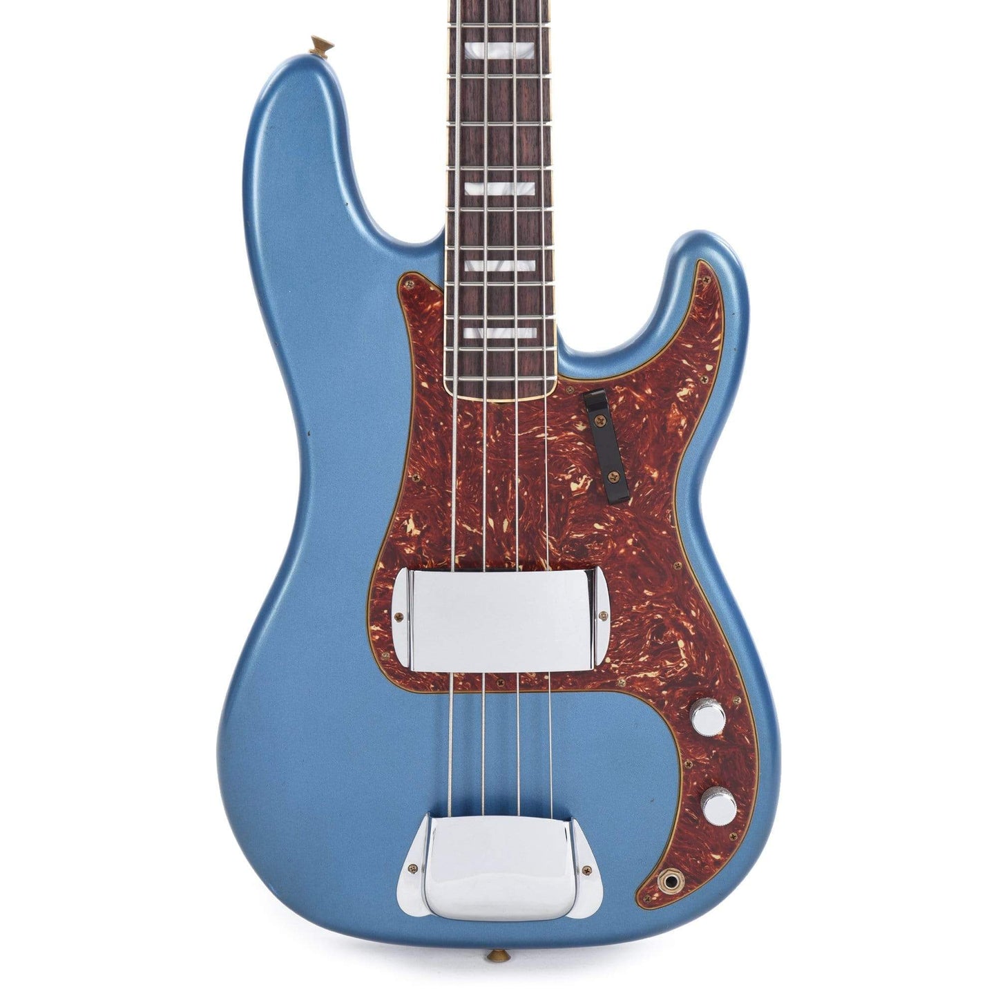 Fender Custom Shop Limited Edition P/J Bass Journeyman Aged Lake Placid Blue Bass Guitars / 4-String