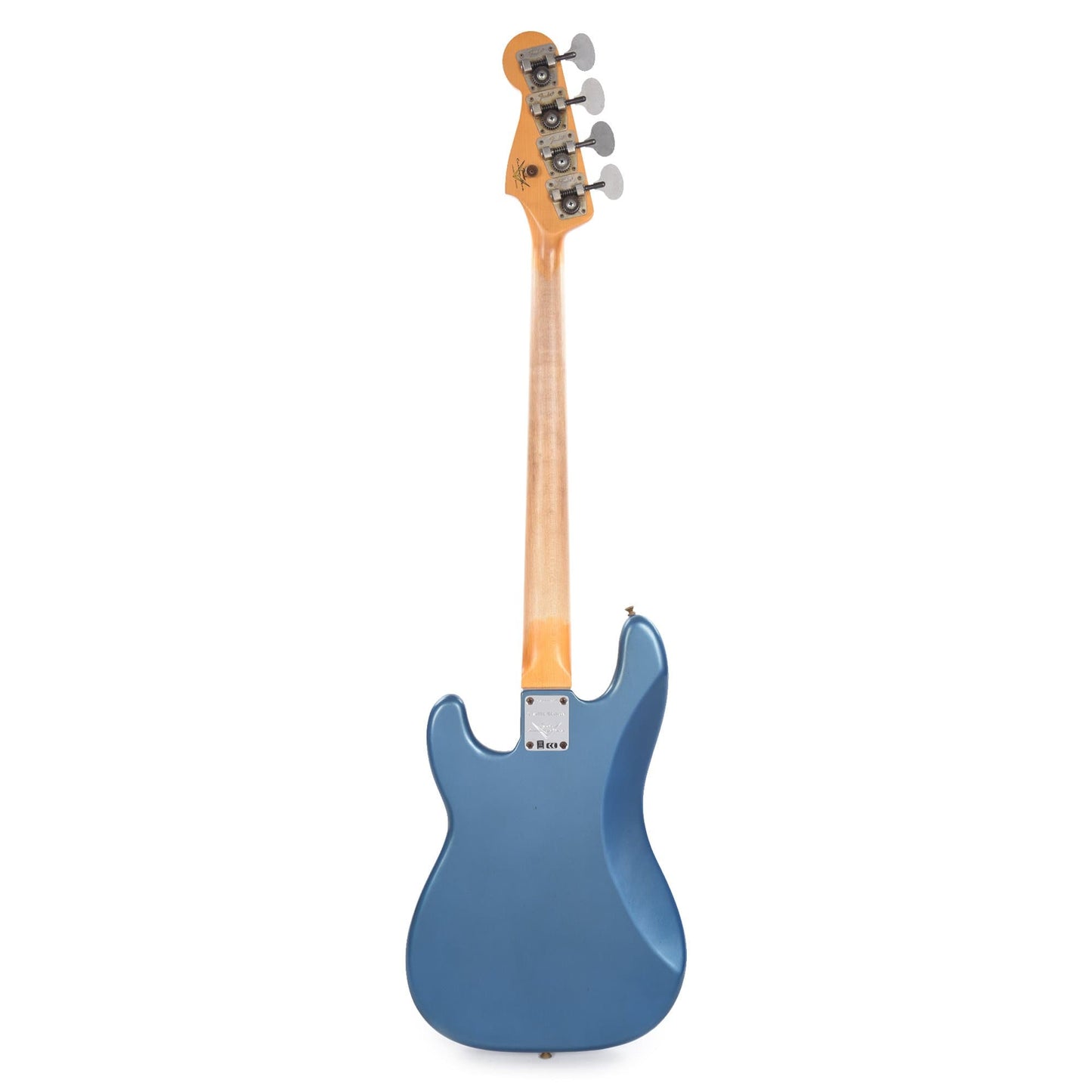 Fender Custom Shop Limited Edition P/J Bass Journeyman Aged Lake Placid Blue Bass Guitars / 4-String