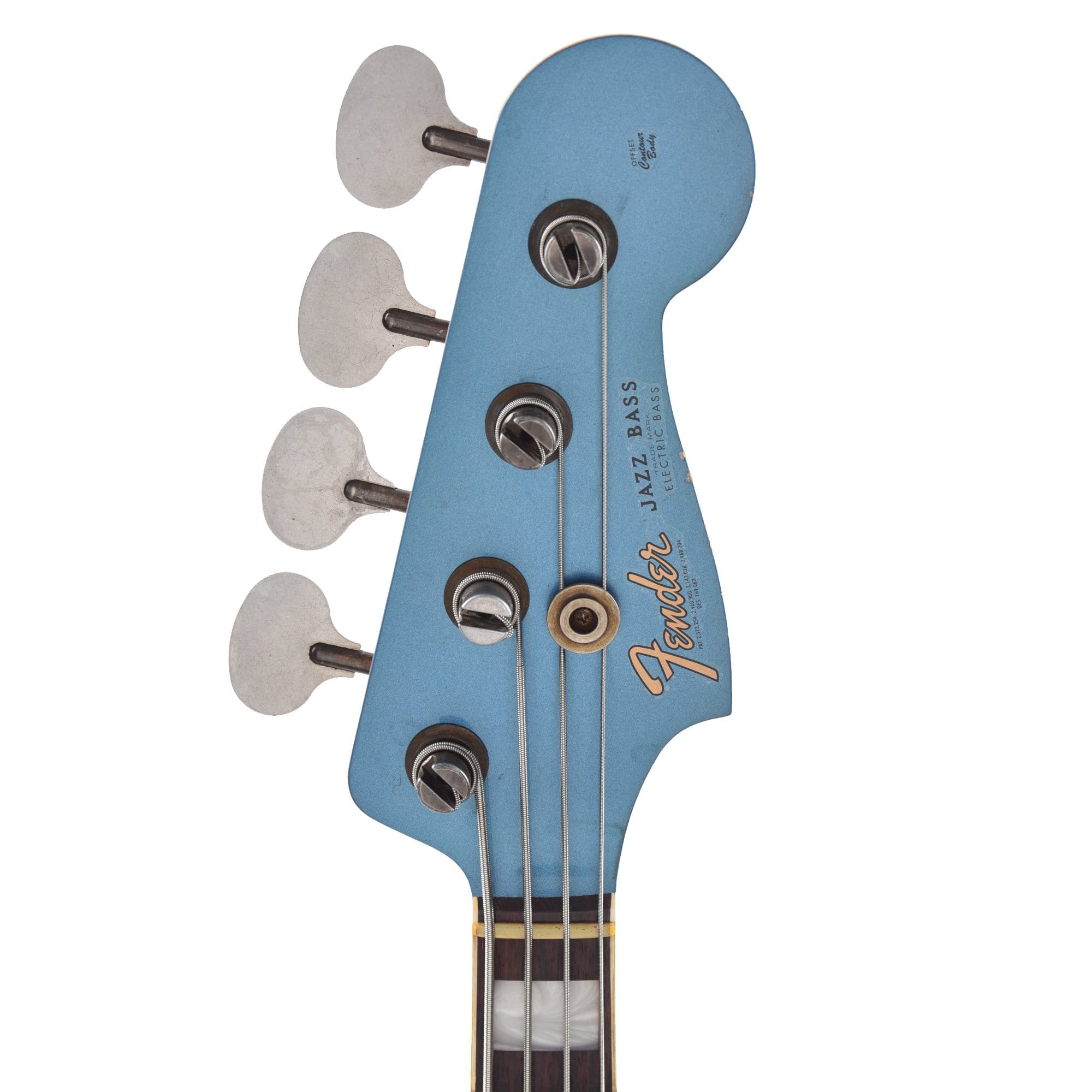 Fender Custom Shop Limited Edition P/J Bass Journeyman Aged Lake Placid Blue Bass Guitars / 4-String