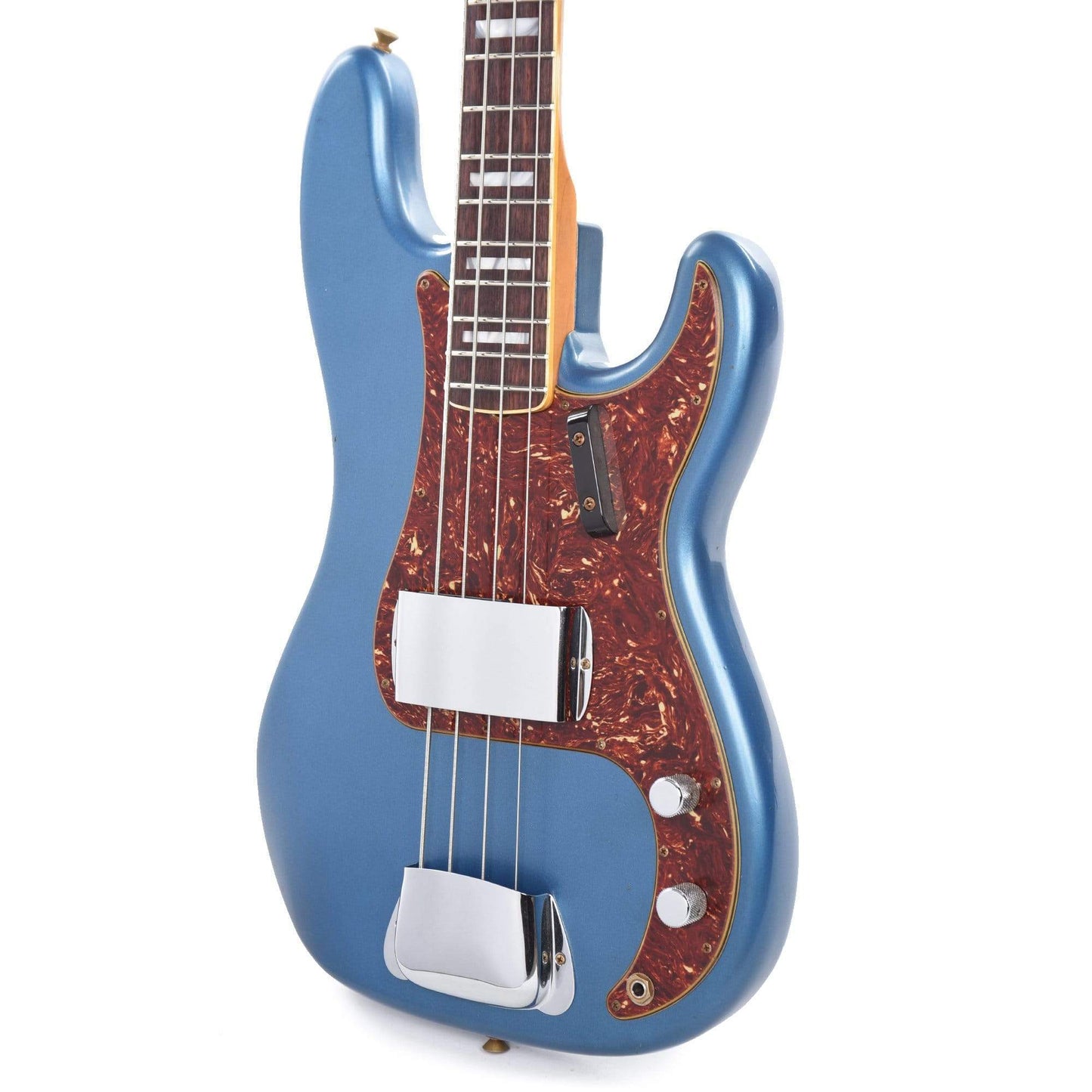 Fender Custom Shop Limited Edition P/J Bass Journeyman Aged Lake Placid Blue Bass Guitars / 4-String