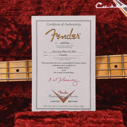 Fender Custom Shop NAMM Limited Edition 1957 Precision Bass Journeyman Relic Desert Sand Bass Guitars / 4-String