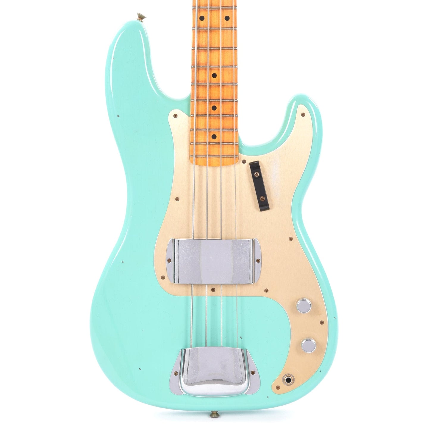 Fender Custom Shop Time Machine 1959 Precision Bass Journeyman Faded Aged Seafoam Green Bass Guitars / 4-String