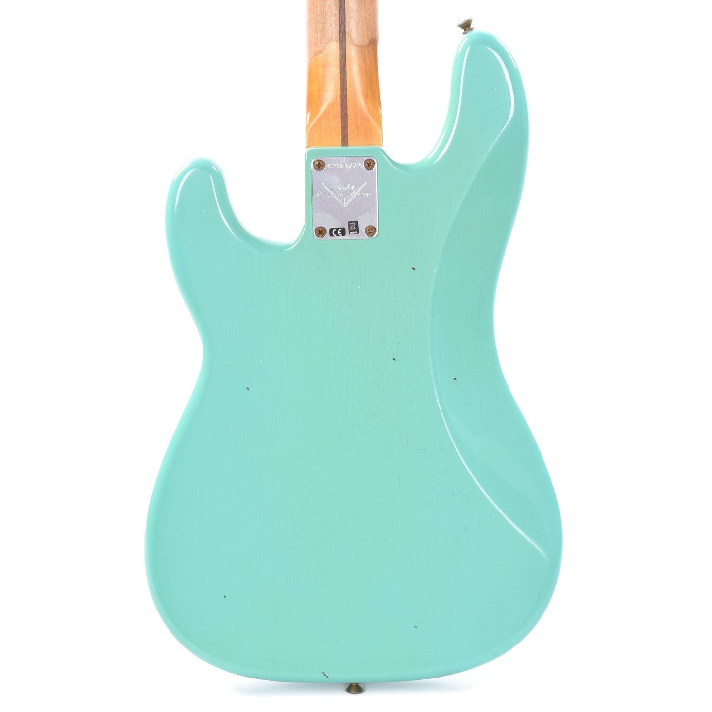 Fender Custom Shop Time Machine 1959 Precision Bass Journeyman Faded Aged Seafoam Green Bass Guitars / 4-String