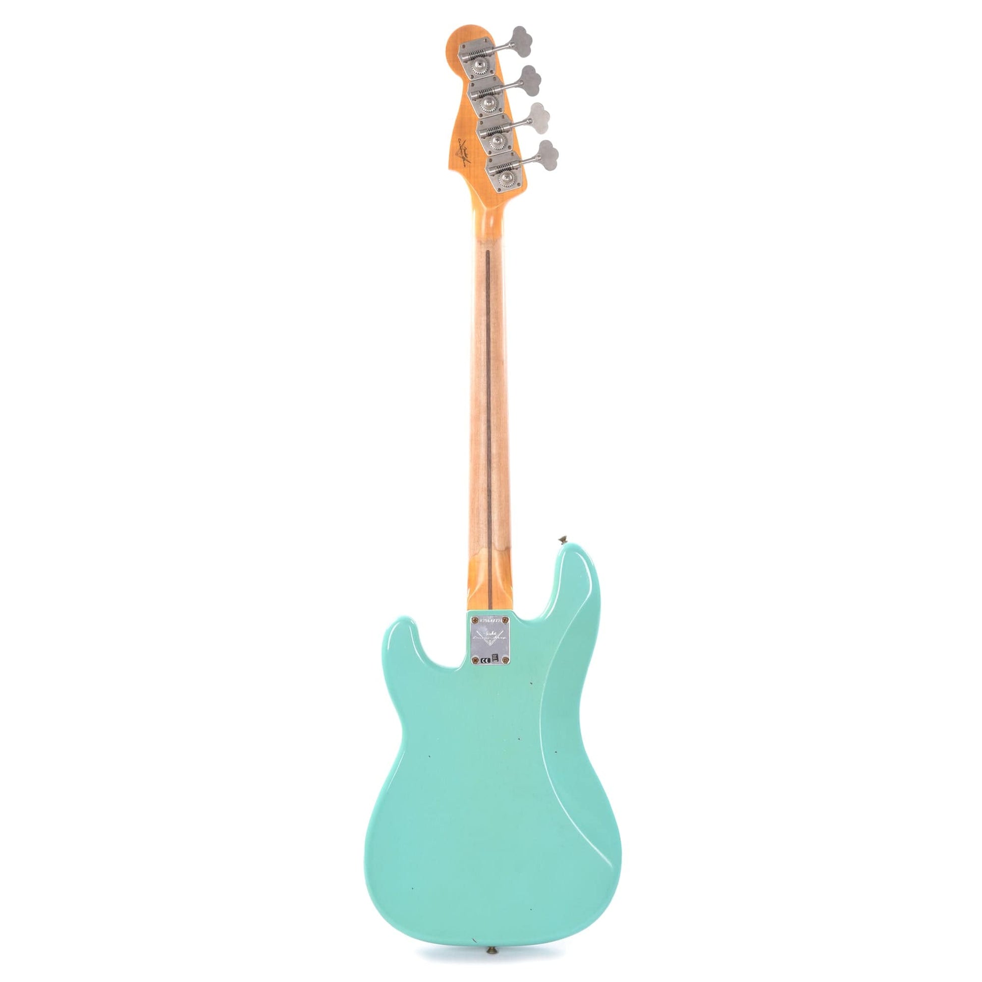 Fender Custom Shop Time Machine 1959 Precision Bass Journeyman Faded Aged Seafoam Green Bass Guitars / 4-String