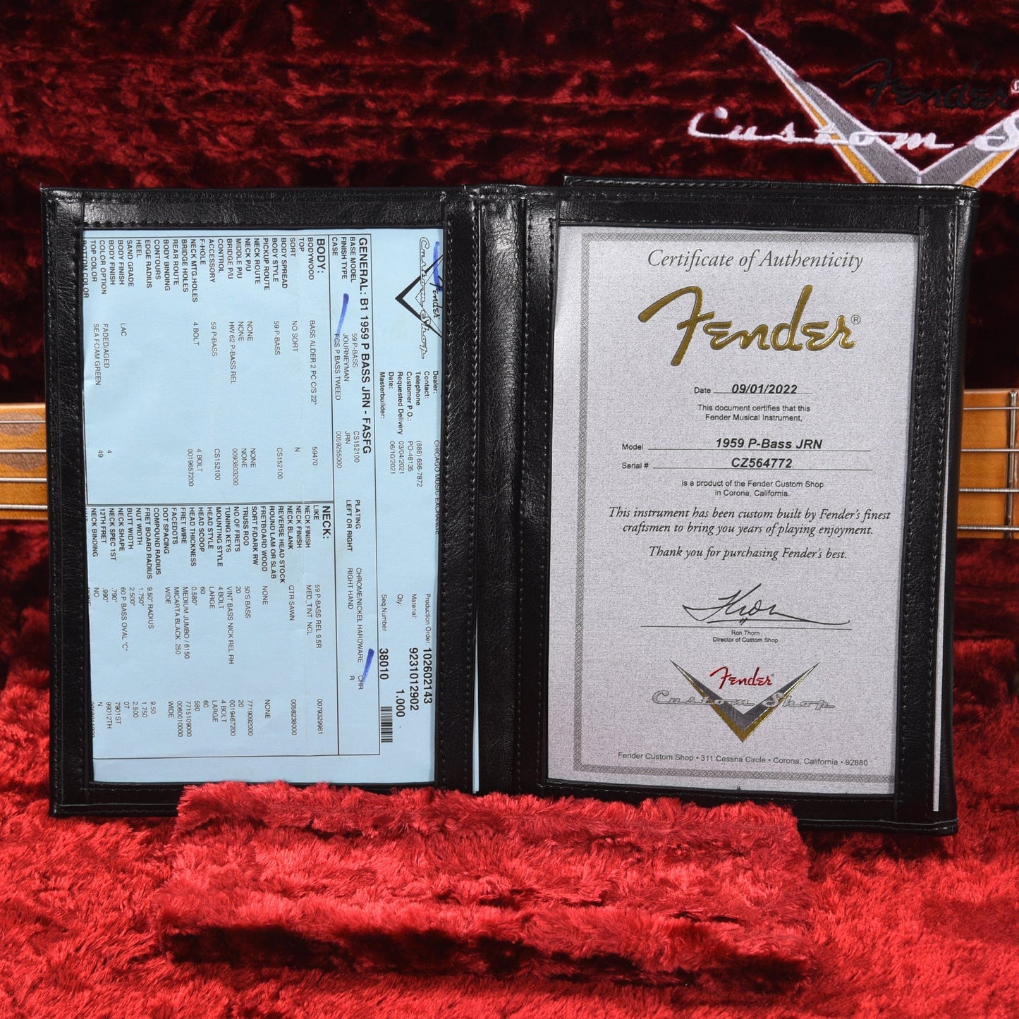 Fender Custom Shop Time Machine 1959 Precision Bass Journeyman Faded Aged Seafoam Green Bass Guitars / 4-String