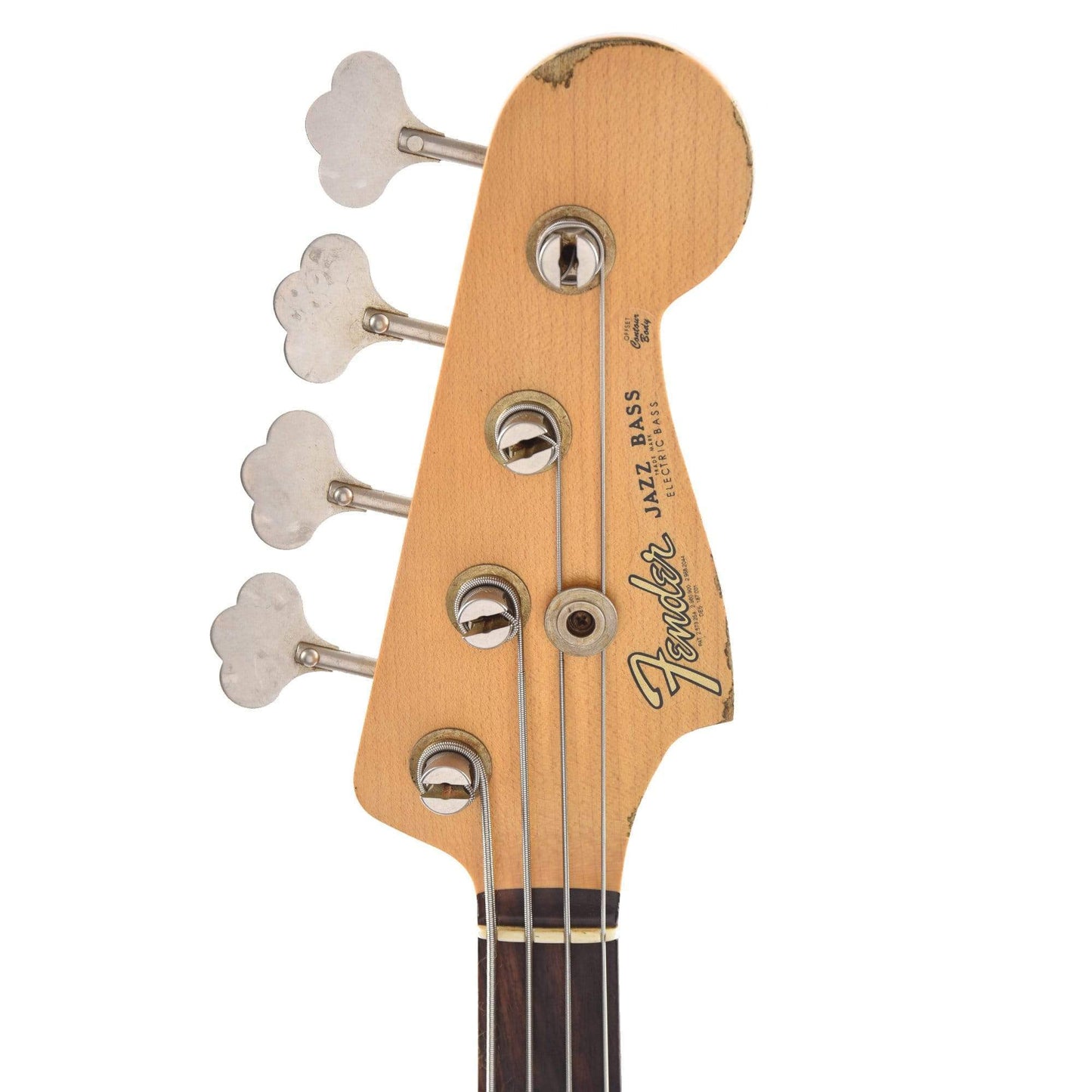 Fender Custom Shop Time Machine 1961 Jazz Bass Heavy Relic 3-Color Sunburst Bass Guitars / 4-String