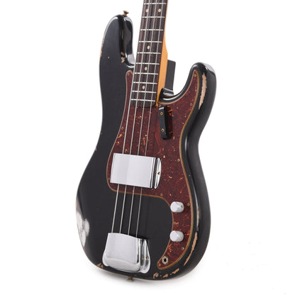 Fender Custom Shop Time Machine 1961 Precision Bass Relic Aged Black Bass Guitars / 4-String