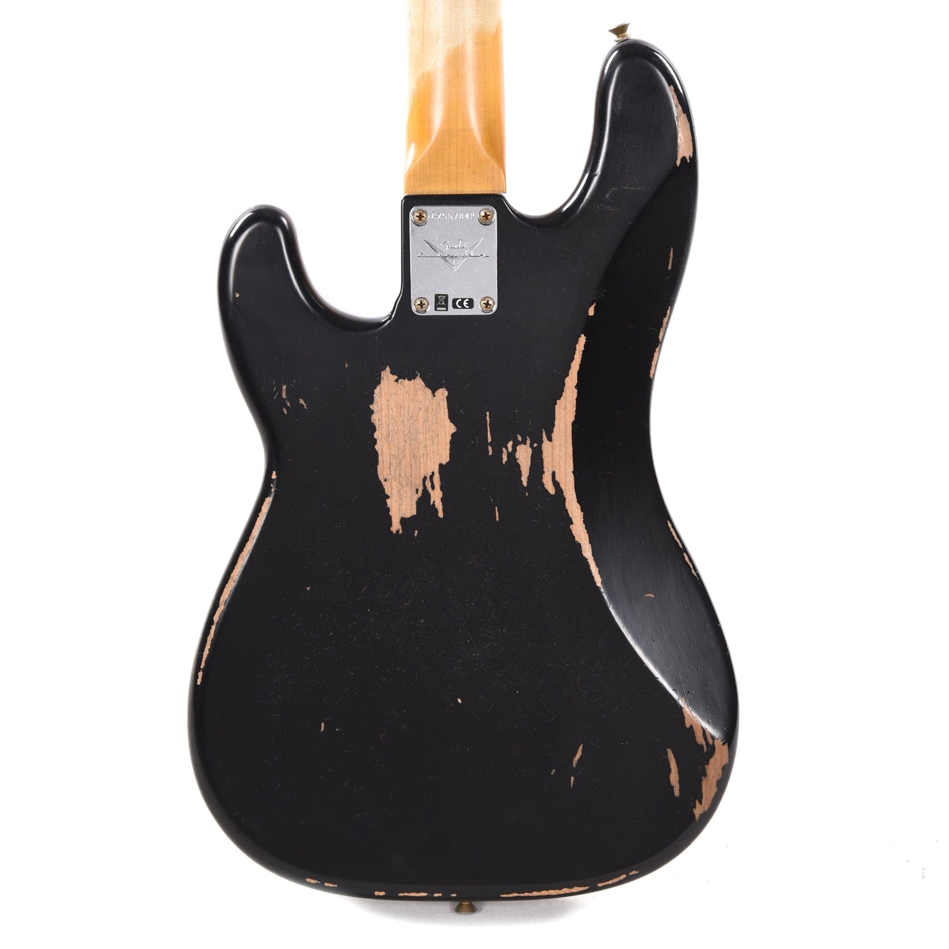Fender Custom Shop Time Machine 1961 Precision Bass Relic Aged Black Bass Guitars / 4-String
