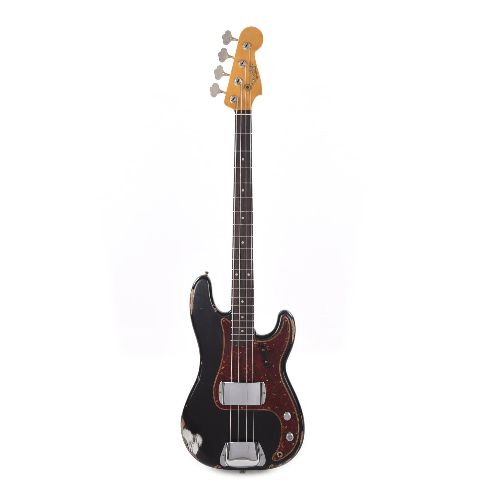 Fender Custom Shop Time Machine 1961 Precision Bass Relic Aged Black Bass Guitars / 4-String