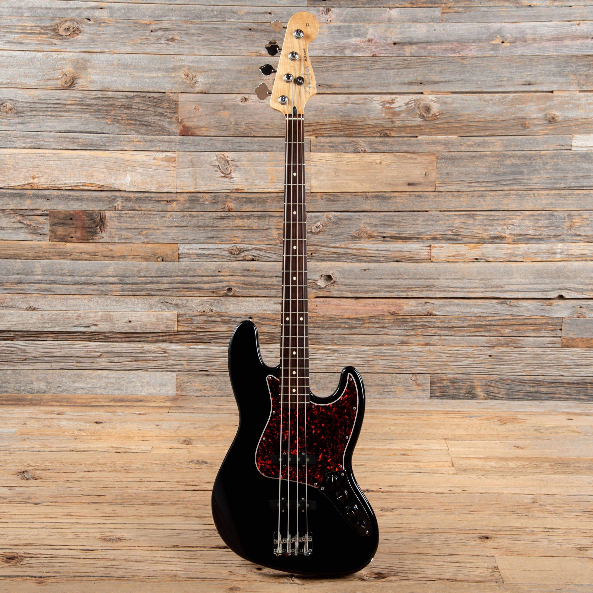 Fender Deluxe Active Jazz Bass Black 2003 Bass Guitars / 4-String