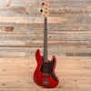 Fender Deluxe Active Jazz Bass Chrome Red 2001 Bass Guitars / 4-String