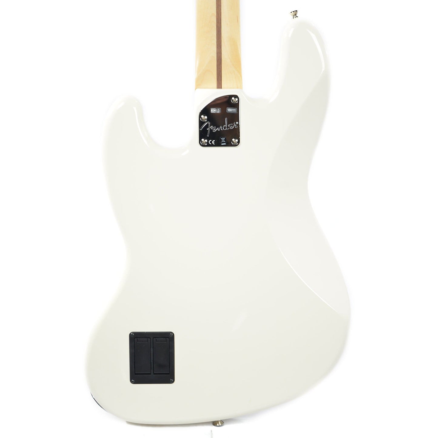 Fender Deluxe Active Jazz Bass RW Olympic White Bass Guitars / 4-String