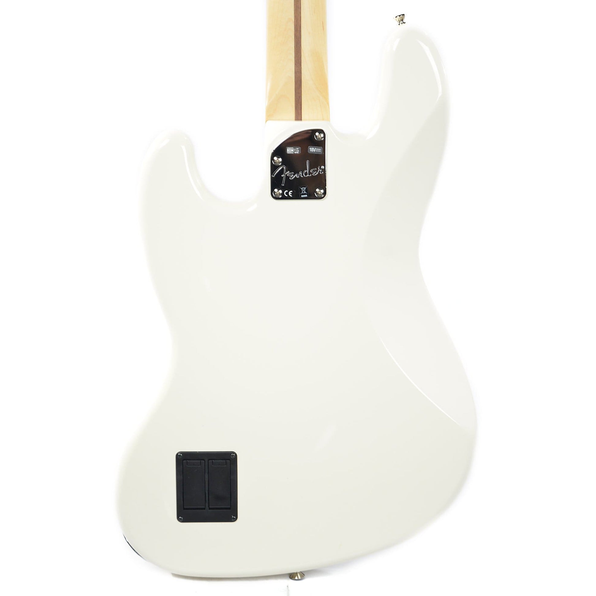 Fender Deluxe Active Jazz Bass RW Olympic White Bass Guitars / 4-String