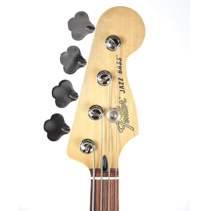 Fender Deluxe Active Jazz Bass RW Olympic White Bass Guitars / 4-String