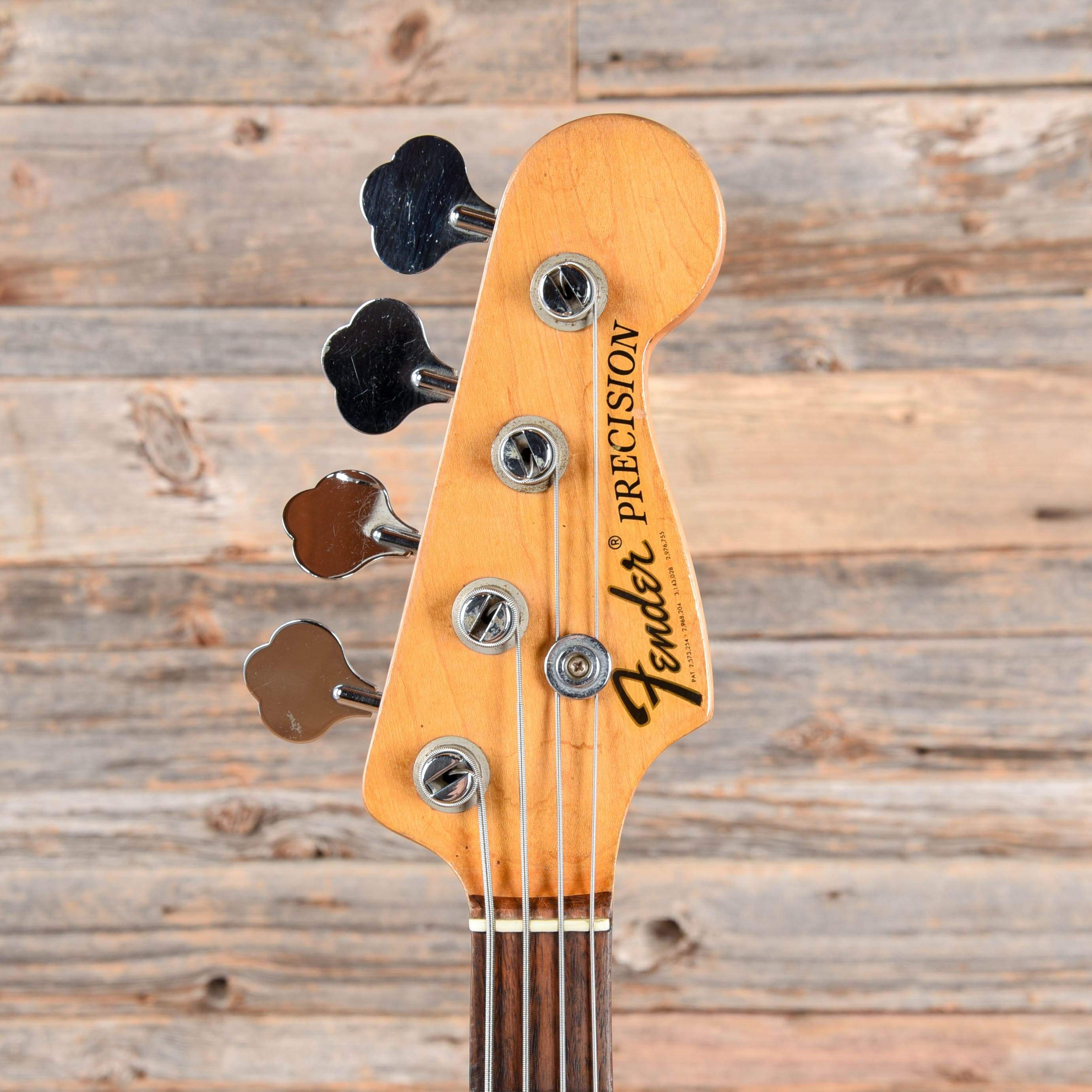 Fender Early '70s Precision Bass Black Refin – Chicago Music Exchange